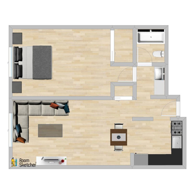 Floorplan-1B - The Mendota At Mansion Hill