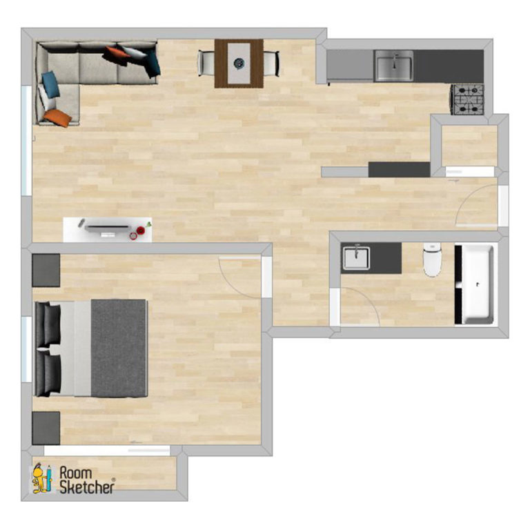 Floorplan-1C - The Mendota At Mansion Hill