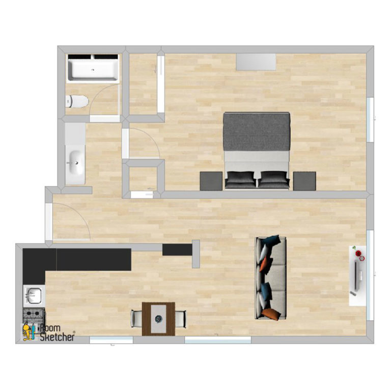 Floorplan-1E - The Mendota At Mansion Hill